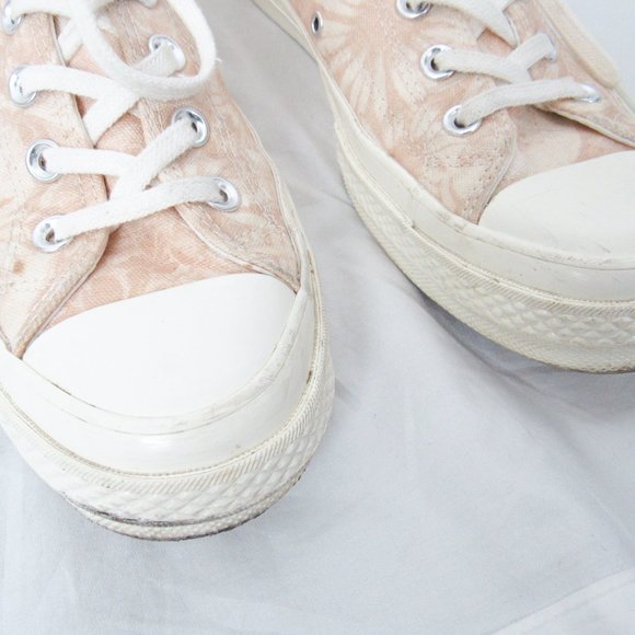 Converse Shoes Converse Embroidered Floral Sneakers Low Top Chuck